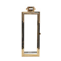 Felinar Tondo, Homla, 14x14x39 cm, metal/sticla, auriu