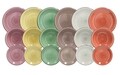 Serviciu de masa 18 piese, Louis Corinne, Tognana, ceramica, multicolor