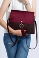Geanta Beverly Hills Polo Club, 601, piele ecologica, visiniu