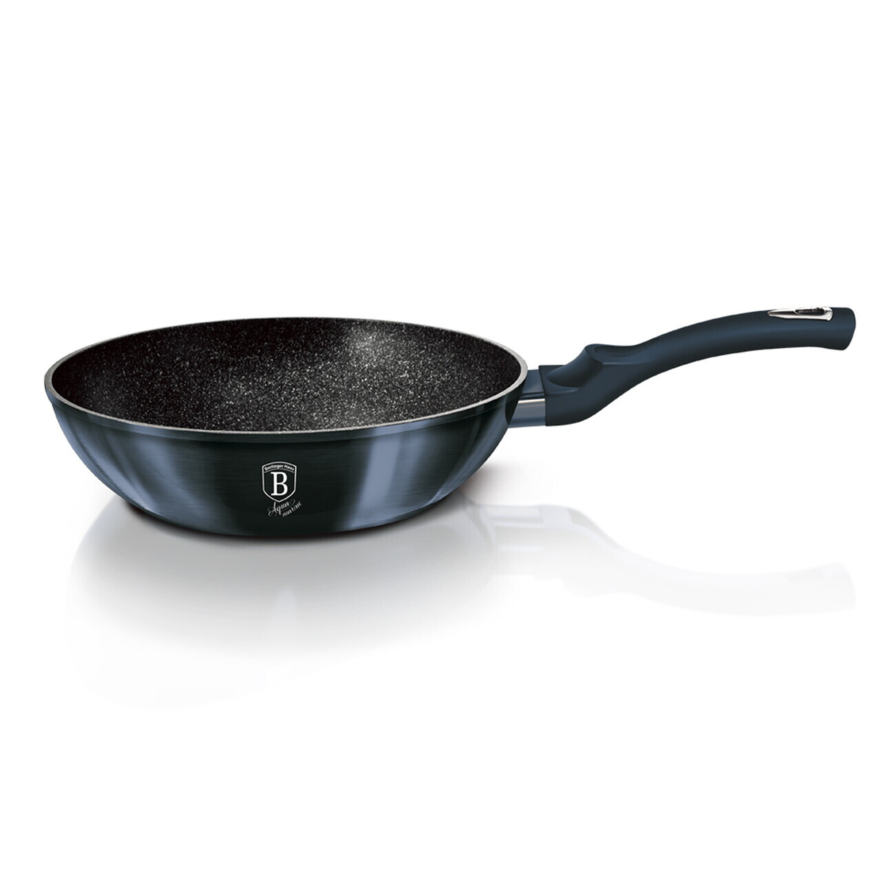 Tigaie Wok Berlinger Haus, Aquamarine, 28 cm, 3.2 L, aluminiu forjat, blue - view 5