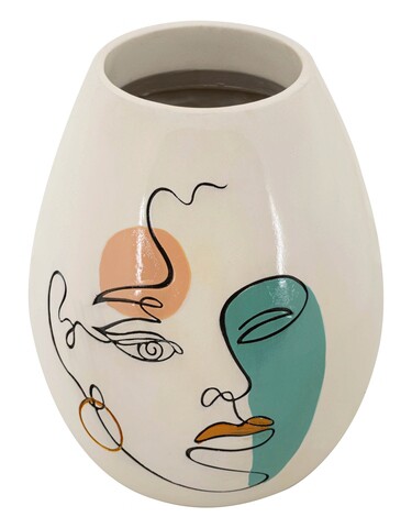 Vaza, Art -B, Mauro Ferretti, Ø22.5 x 29 cm, polirasina, multicolor