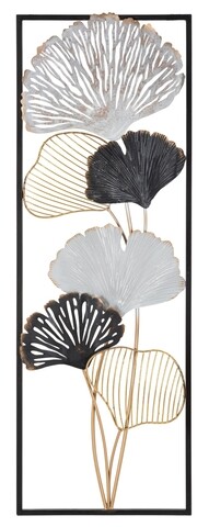 Decoratiune de perete Ory -B, Mauro Ferretti, 31×90 cm, fier, multicolor -B