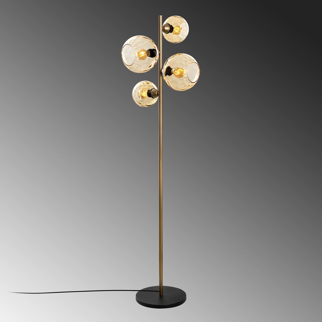 Lampadar, L'essentiel Maison, 521SHN3661, Galben / Aur - view 6