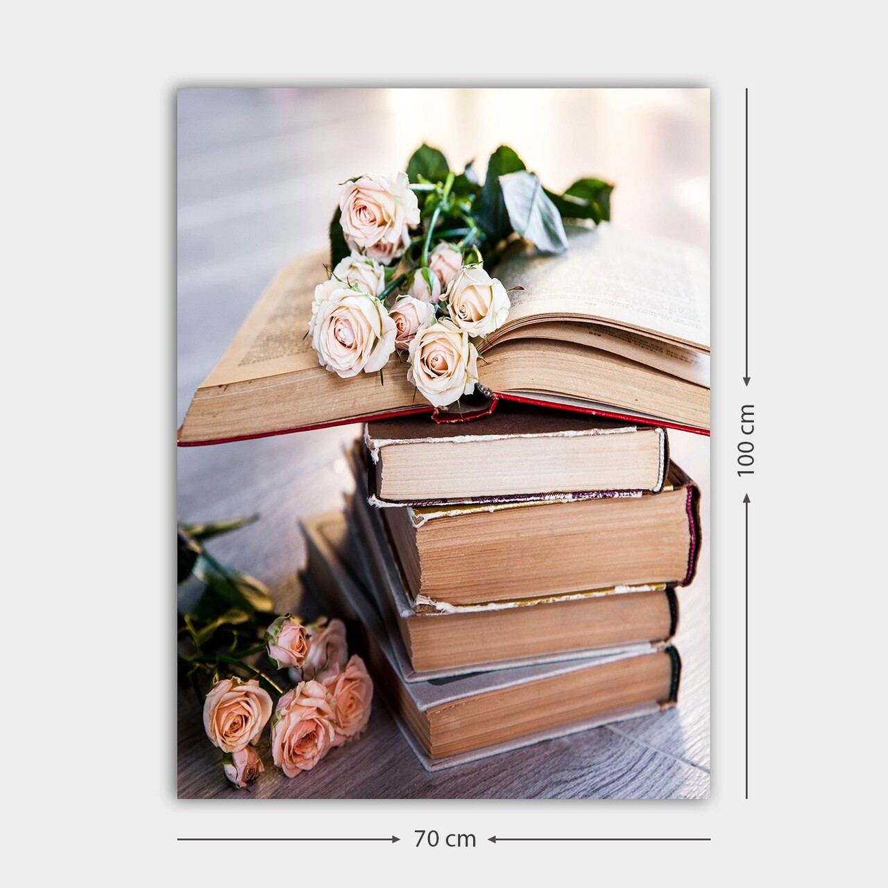 Tablou decorativ, 282962810_70100, Cadru: 100% LEMN (grosime: 3 cm), Multicolor - view 3