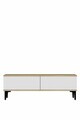 Comoda TV, Hanah Home, Didema 120, 120x40.5x30 cm, Stejar Safir / Alb