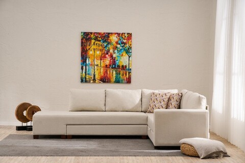 Coltar, Balcab Home, 825BLC5258, Cadru: PAL/LEMN, Crem