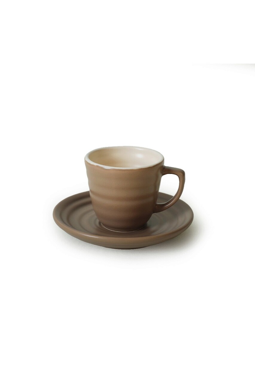Set cesti de cafea, Keramika, 275KRM2175, Ceramica , Nu absoarbe apa, Crema mata - 2 | YEO