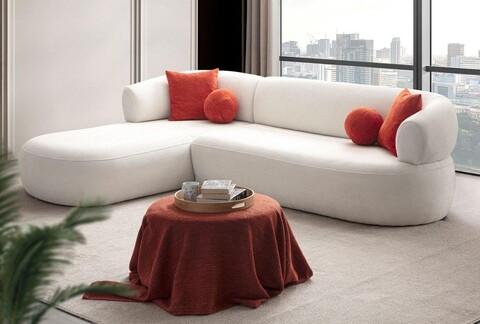 Coltar, Atelier del Sofa, 752EST1327, Frame: 70% HORNBEAM/30% MELAMINE COATED CHIPBOARD, Alb