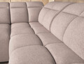 Coltar extensibil dreapta 4 locuri ELTAP, RT-20XIL, Falconn, 258x208x107 cm, lemn/poliester, maro deschis
