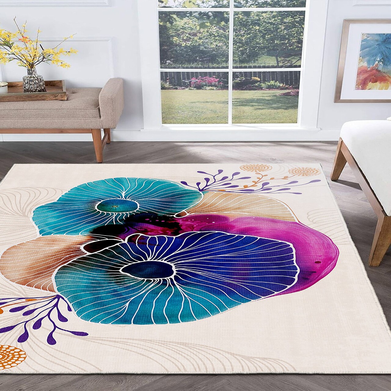 Covor (80 x 200), Infkece18, 80x200 cm, Crem - view 4