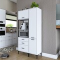 Dulap multifunctional, Rani, JE143, Alb