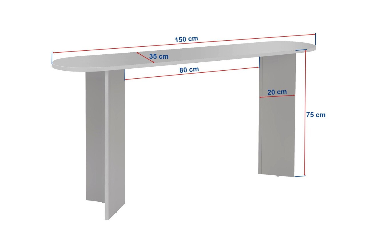 Bufet, Nordure, Sira, 150x75x35 cm, Stejar Compass — imaginea 9