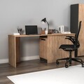 Birou, Arnetti, Akser, 180x73 cm, PAL, Pin Atlantic / Antracit