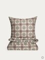 Lenjerie de pat King Size, Mila, Homla, 200x220 cm, 3 piese, bumbac, multicolor