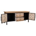 Bufet inferior Creaciones Meng, 120x35x54 cm, MDF, natural