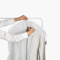 Set 2 huse pentru haine, Brabantia, Clothes Cover, 60x100 cm, nailon, transparent/gri