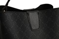 Geanta, Lucky Bees, 328 v2 Black Grey, piele ecologica, negru/gri