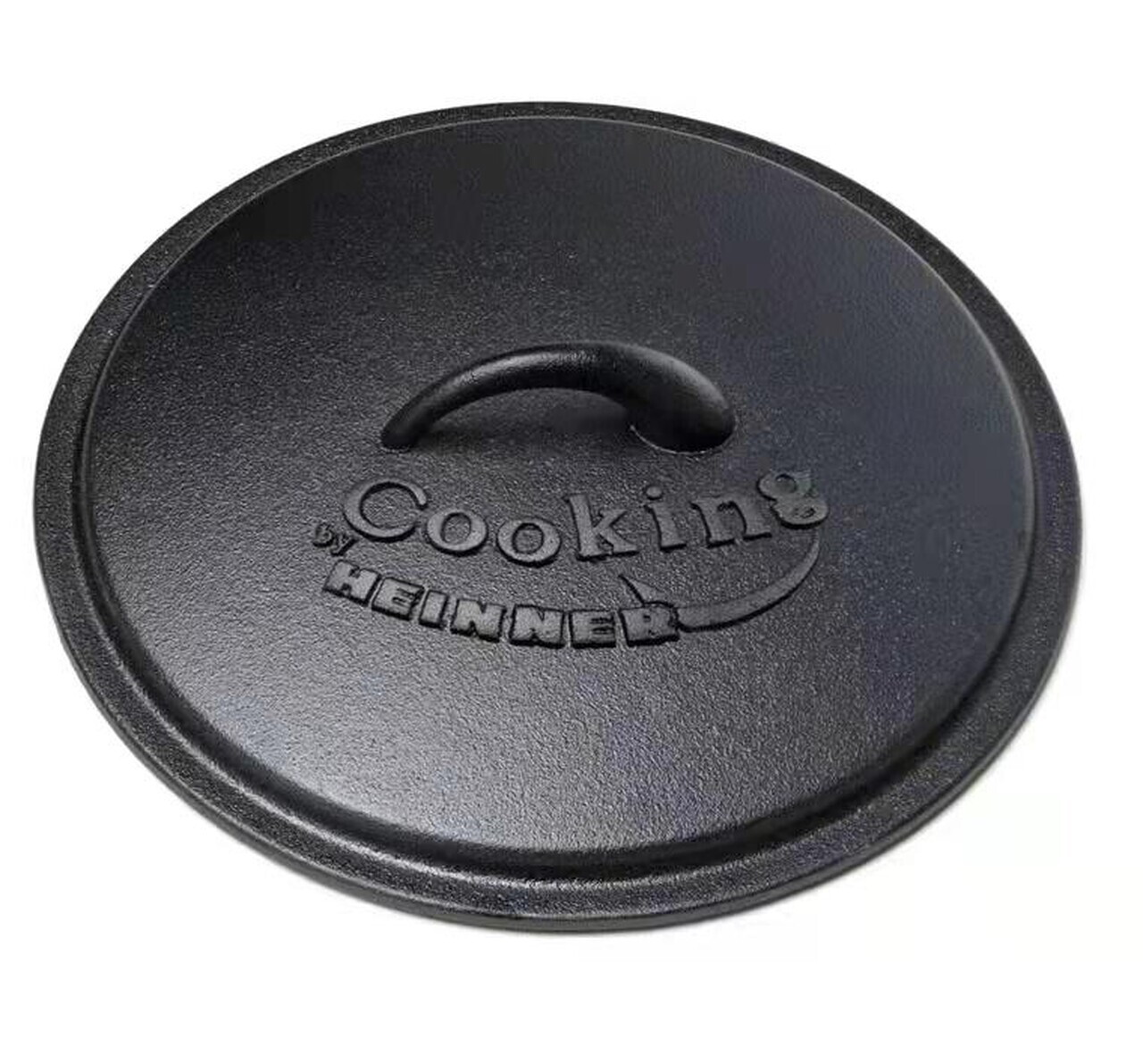 Ceaun cu capac Cooking by Heinner, 5.3L, 31x10 cm, fonta pura, negru — imaginea 7