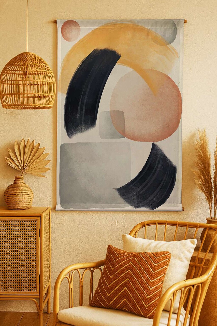 Tablou decorativ, Polybaby 31, Lățime: 100 cm Înălțime: 140 cm, Multicolor - view 2