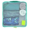 Set 3 huse de imbracaminte pentru voiaj Aspen, iDesign, 40.5x30.5x10 cm, poliester
