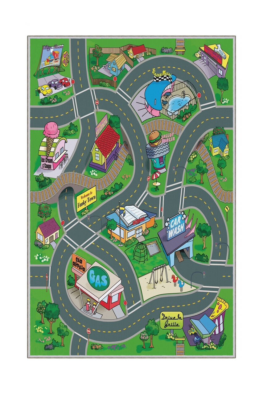 Covor, WOOKECE118, 100x150 cm, Poliester, Multicolor — imaginea 7