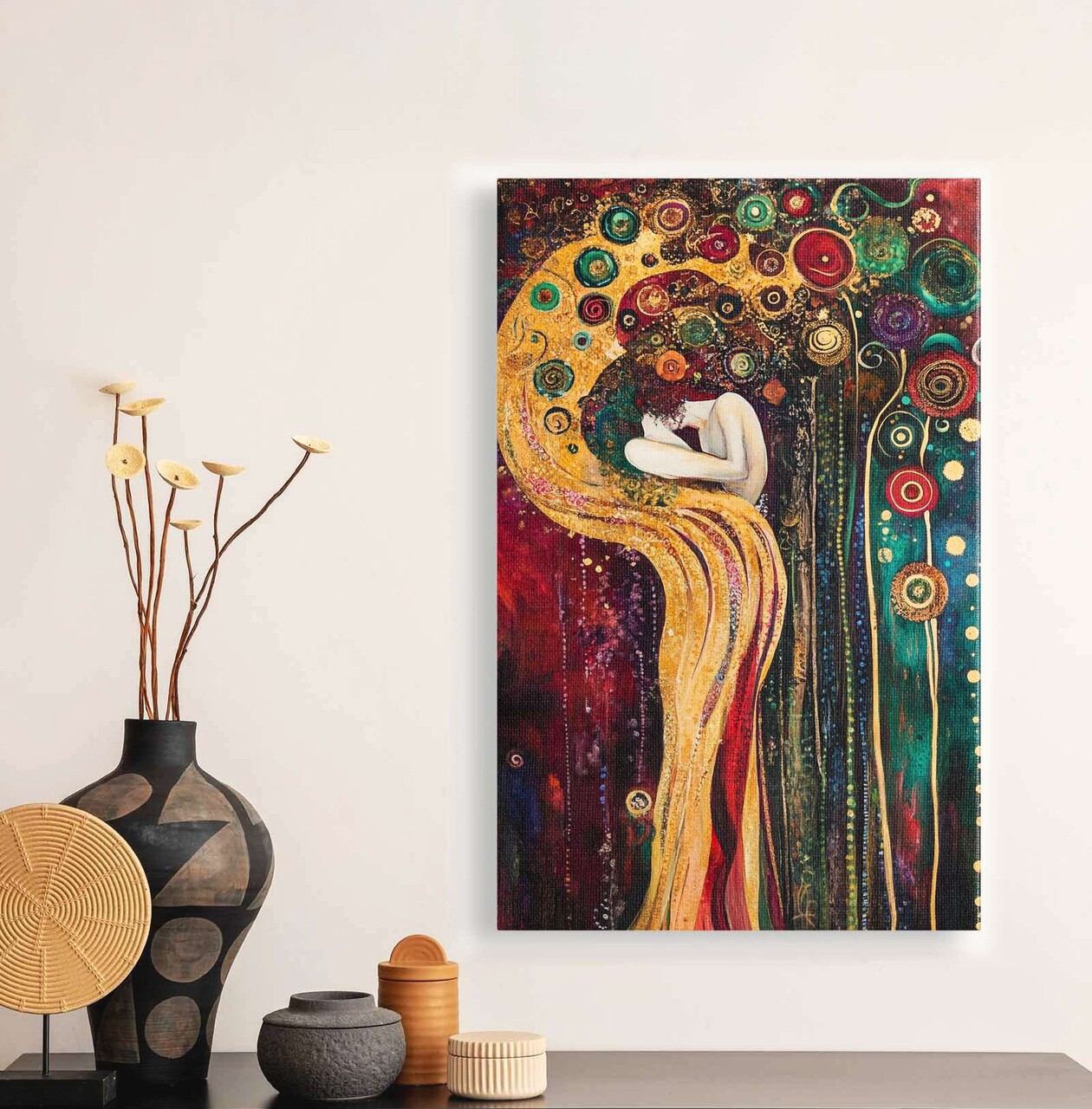 Tablou decorativ YNS-1047-80 x 120 Lemn Multicolor