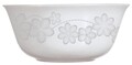 Bol salata Dream Flower, Ambition, portelan, 24 cm, alb