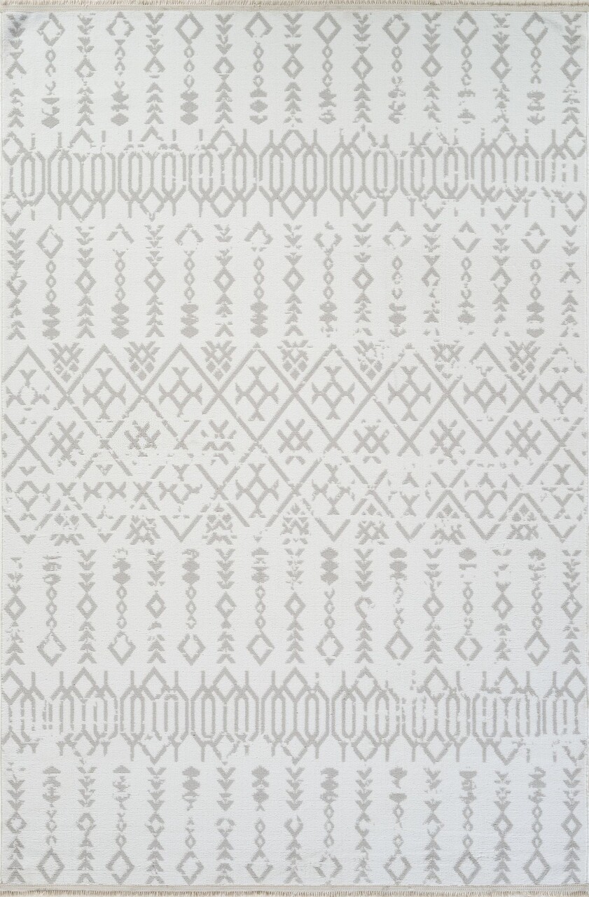Covor (80 x 150), Moderno 3332, 80x150 cm, Crem / Gri - view 6