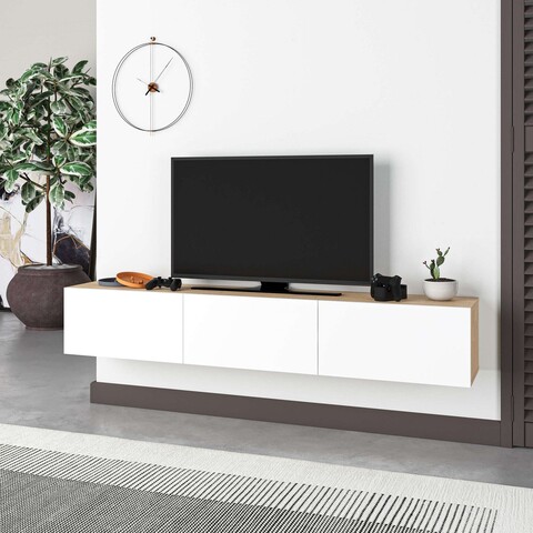 Comoda TV, Homitis, Francy 180, Stejar Safir / Alb