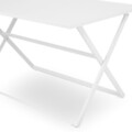 Masa pliabila dreptunghiulara, Breeze, L.120 l.80 H.73, aluminiu, alb