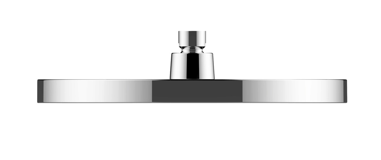 Cap de dus superior, Wenko, Soft Shower, Ø 26 cm, plastic, gri/negru - view 2
