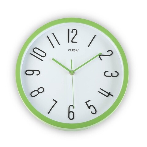 Ceas de perete Harper, Versa, Ø30 cm, verde