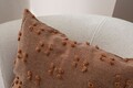 Husa de perna, Tuffet, 43x43 cm, Material: 100% POLIESTER, Maro