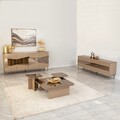 Consola, Neostill, Nice, 180x80x40 cm, MDF , Bronz / Aur