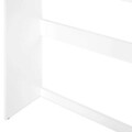 Dulap masina de spalat Pool, 76x31x190 cm, PAL, alb/gri