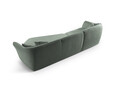 Coltar dreapta 5 locuri, Hailey, Micadoni Home, 292x138x79 cm, tesatura boucle, grafit