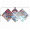 Set 4 tablouri decorative, 4MDF583684, MDF, Imprimat UV, Multicolor