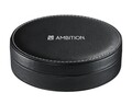 Accesori vin 5 piese in cutie din bambus Bolero, Ambition, negru