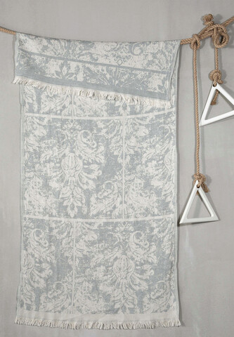 Prosop de plaja, Irya Home, Karios, Bumbac, Gri / Crem Irya Home