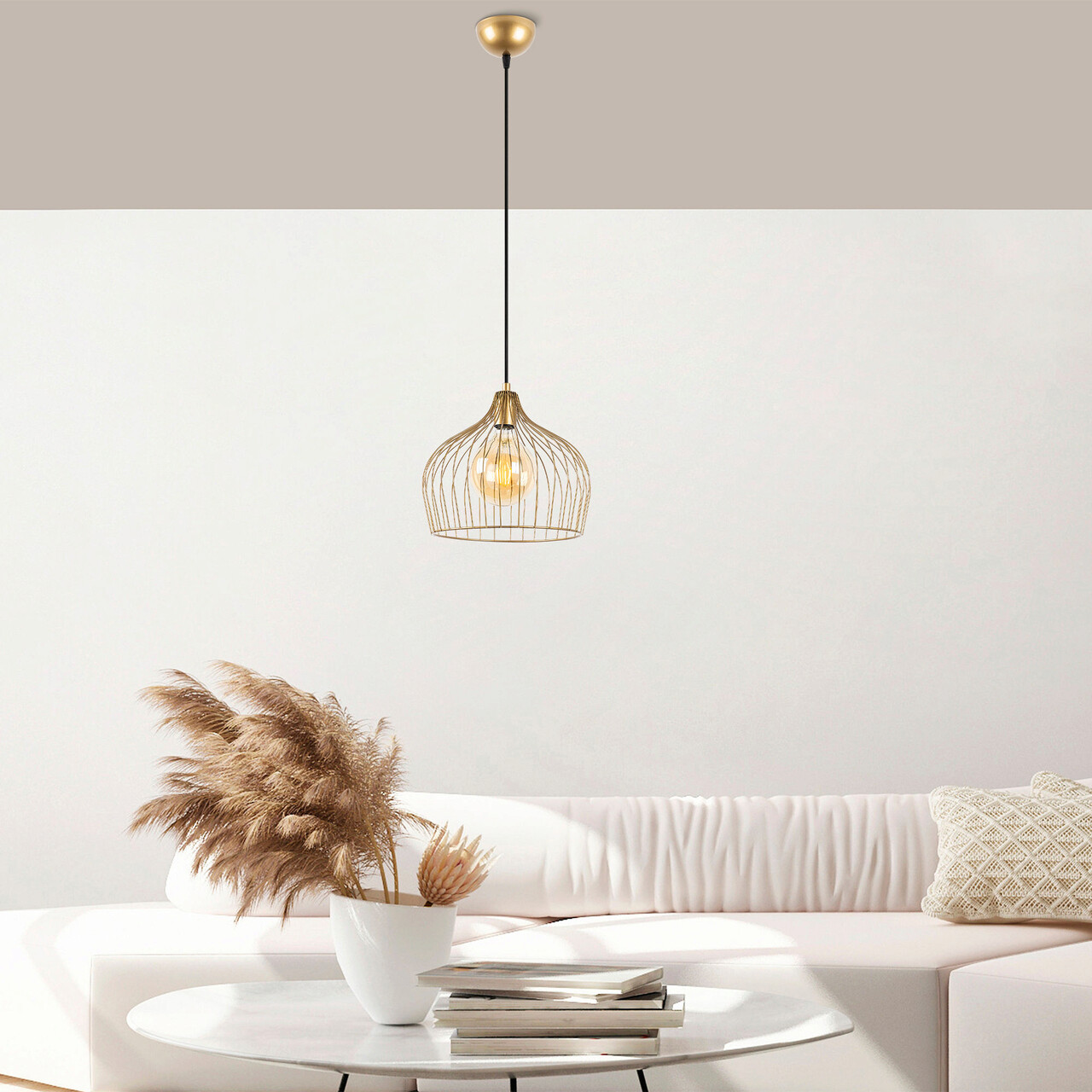 Lustra, Fulgor, 942FLG1403, Metal, Auriu - 1 | YEO