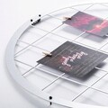 Decoratiune de perete, Moodboard 7, Metal, Dimensiune: 55 x 55 cm, Argintiu