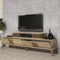 Comoda TV, Hommy Craft, Eylul, 168x39x51 cm, PAL, Stejar