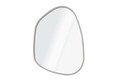 Oglinda decorativa, Lumisfera, Asymmetric Design 30 x 42, Argintiu