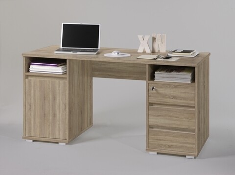 Poza Birou, Primus Office, 145 x 74 x 65 cm, PAL, bej