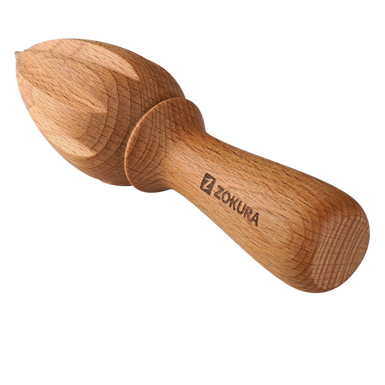 Storcator citrice, lemn de fag, 16 cm - Zokura - imagine 2