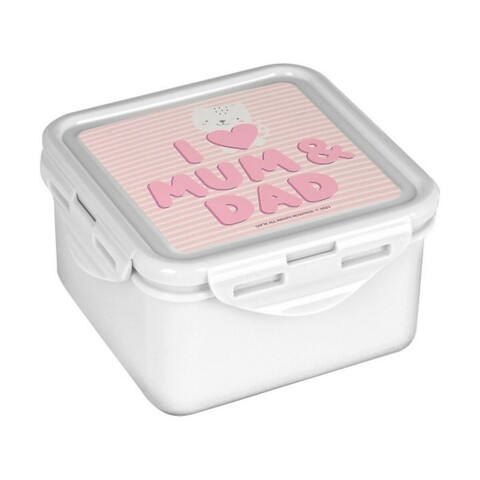 Cutie pentru pranz, safta, love, 13 x 7.5 x 13 cm, poliuretan, multicolor