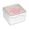 Cutie pentru pranz, Safta, Love, 13 x 7.5 x 13 cm, poliuretan, multicolor