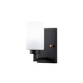 Aplica de perete, Fulgor, 942FLG2199, Metal, Alb/Negru