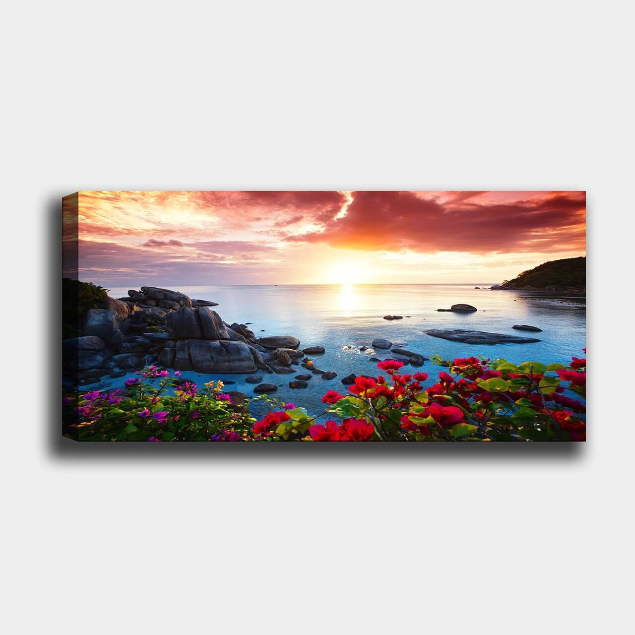 Tablou decorativ, YTY168033302_50120, Cadru: 100% LEMN (grosime: 3 cm), Multicolor - view 2