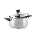 Oala cu capac Sophia, Luigi Ferrero, 20x11 cm, 3.2 L, inox